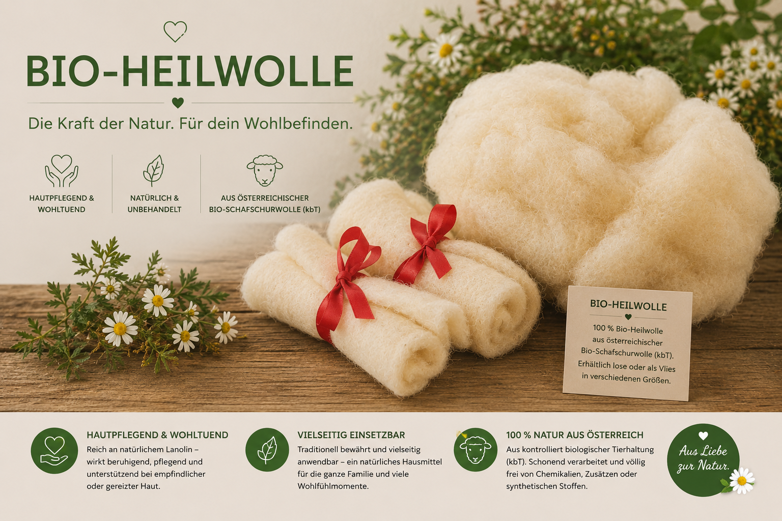 Bio-Heilwolle