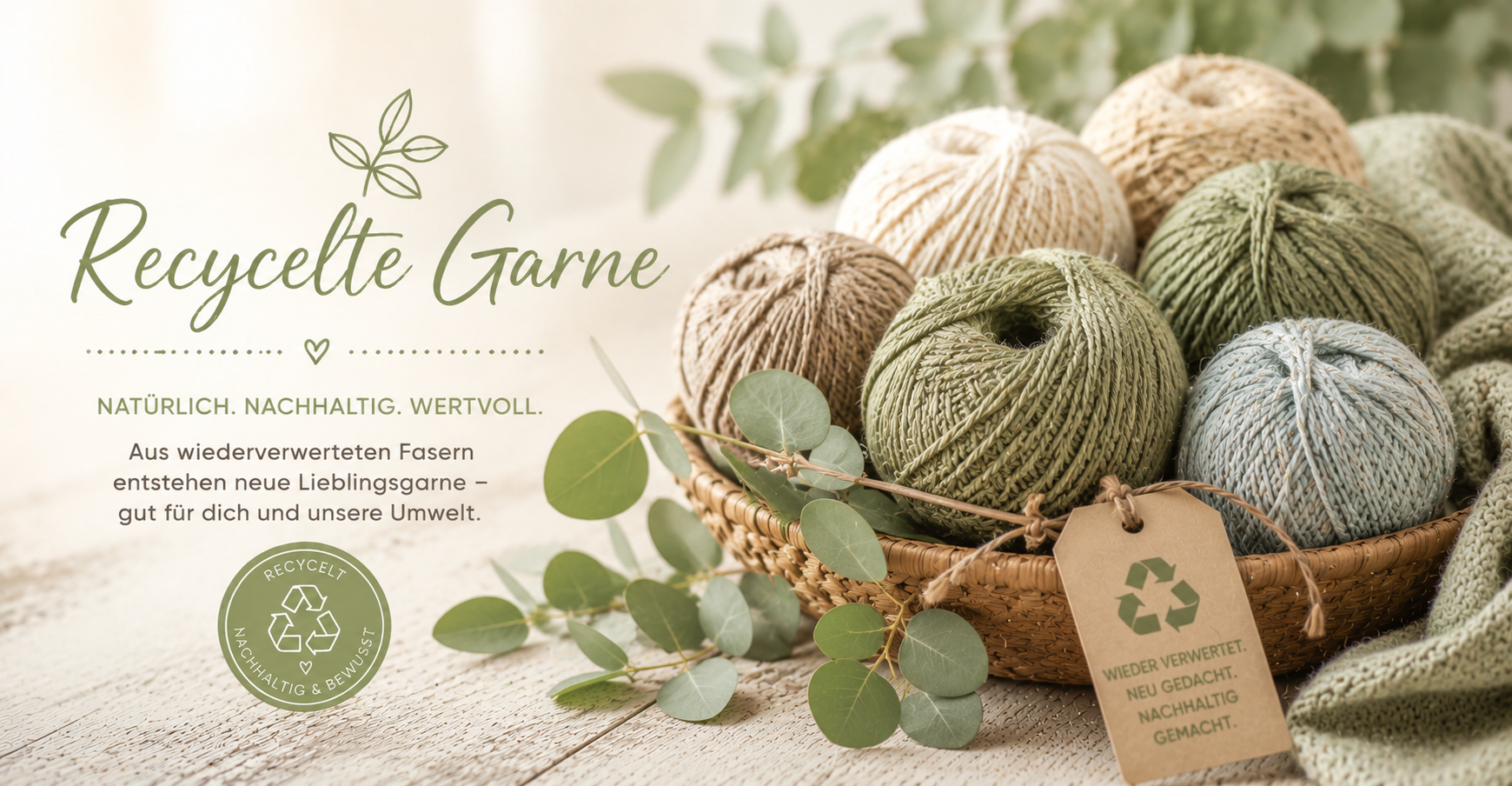 Recycelte Garne