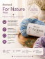 Preview: Bio-Baumwolle For Nature Print, 100 % Bio-Baumwolle, GOTS-zertifiziert