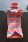 Preview: Hunde-Pullover Rainbow, handgestrickt aus Öko-Wolle, EXP-zertifiziert
