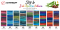 Preview: Step 6, Irish Rainbow Colours, 75 % Schurwolle, mit Aloe Vera & Jojoba-Öl, EXP-zertifiziert