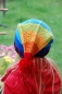 Preview: Regenbogen-Zipfelmütze aus Öko-Merinowolle, EXP-zertifiziert, mulesing-frei