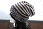 Preview: Ringelbeanie "Emily", aus Öko-Merinowolle, EXP-zertifiziert, mulesing-frei