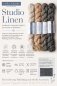 Preview: Studio Linen Print, besonders edles Garn aus 15 % Premium-Leinen mit 85 % recyceltem Leinen