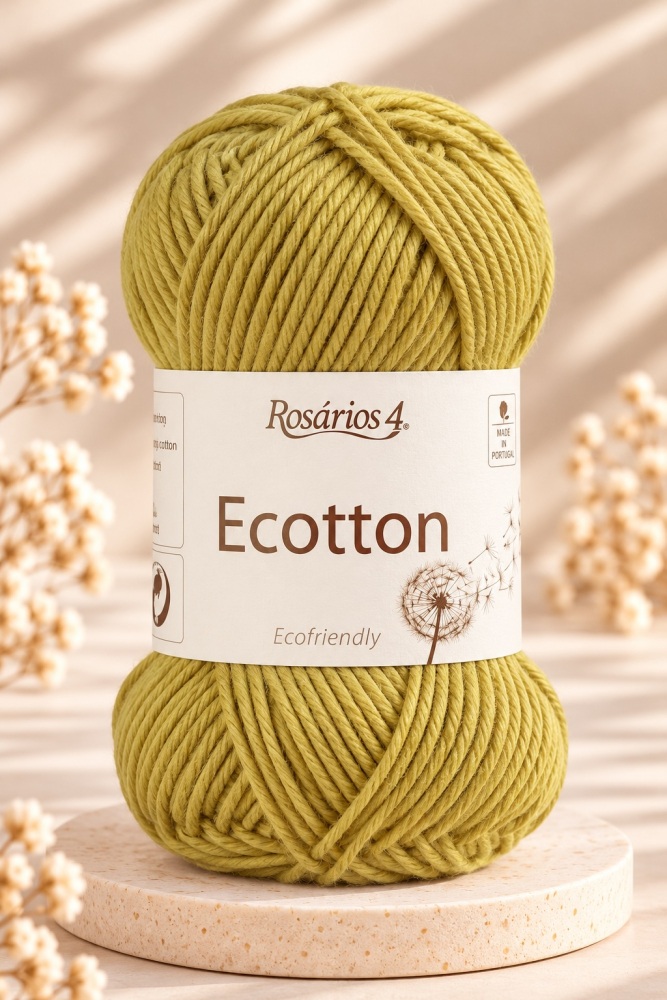 Ecotton Naturfarben, 100 % Bio-Baumwolle, mit reinen Naturfarben gefärbt