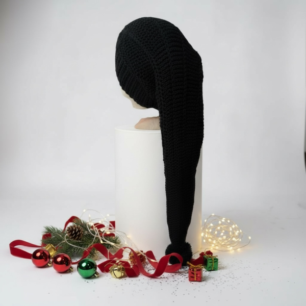 Preview: Zipfelmütze aus weicher Merinowolle, EXP-zertifiziert, mulesing-frei