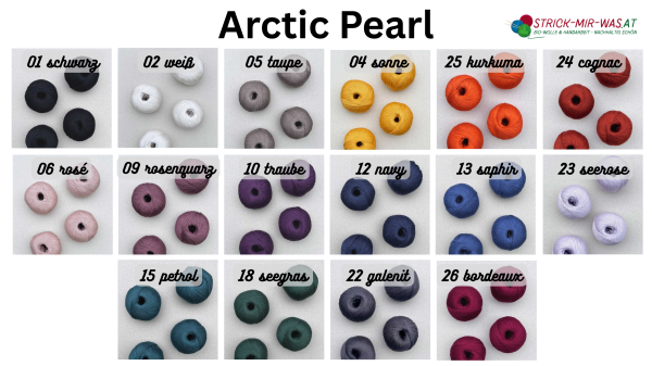 Preview: Arctic Pearl - Luxusgarn aus 100 % Lyocell (SEACELL)