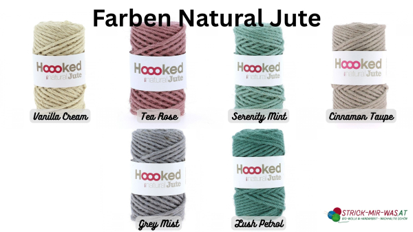 Preview: Natural Jute, Fair Trade Pflanzenfasern aus 100 % natürlicher Jute