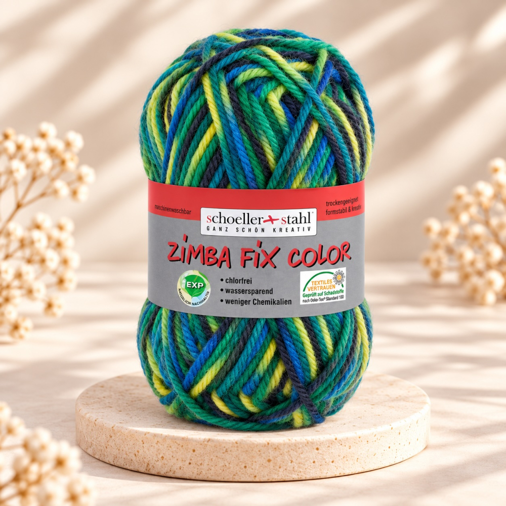 Zimba Fix Color, mit 80 % Schurwolle, EXP-zertifiziert