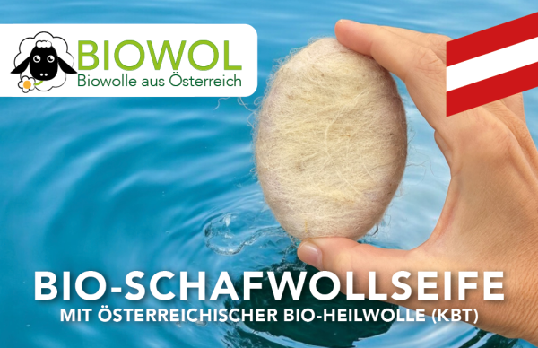 Seifenwollis: Handgefertigte Bio-Seife mit Bio-Heilwolle – Luxuspflege aus Österreich