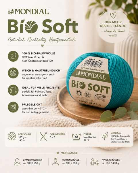 Bio Soft, GOTS-zertifiziert