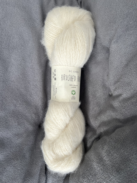 Bio-Babyalpaka-Wolle, GOTS-zertifiziert, ungefärbt weiß, Limited Edition