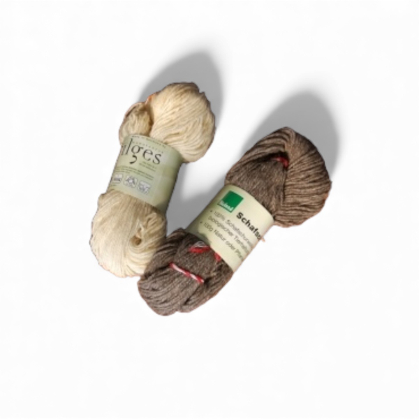 Bioland Bio-Schafschurwolle, kbT 2-fach