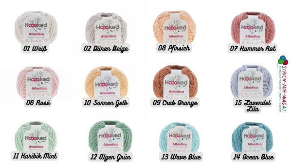 Atlantica SeaCell Cotton – nachhaltiges Baumwollgarn mit Seetang | weich, leicht & hautfreundlich