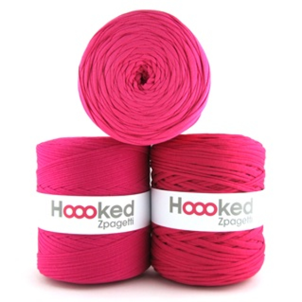 Hoooked Zpagetti, Textilgarn aus recycelten Textilien