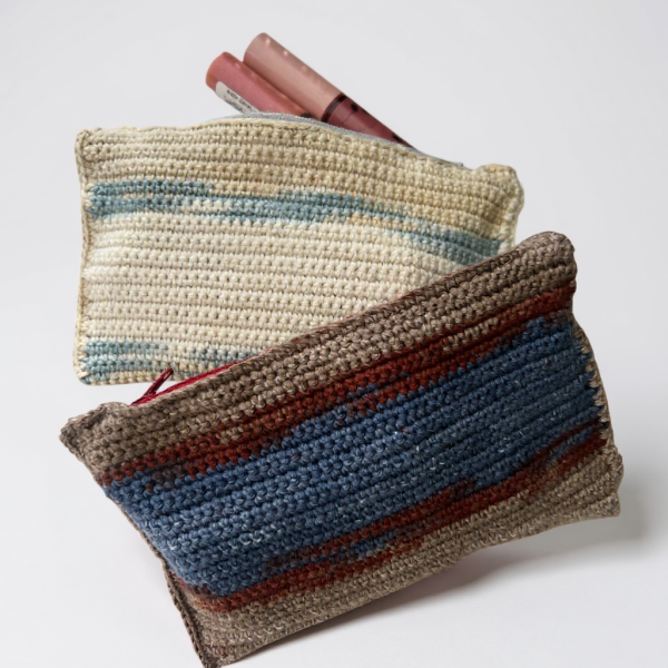 Bio-Zipptäschchen aus Bio-Baumwolle, GOTS-zertifiziert