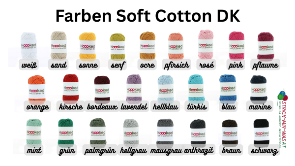 Hoooked Soft Cotton DK, recycelte Baumwolle – nachhaltig, weich und vielseitig