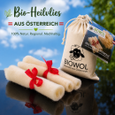 Bio-Heilwolle im Vlies, kbT (50 g im Baumwollsäckchen, fair hergestellt)