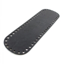 Taschenboden oval aus veganem Leder